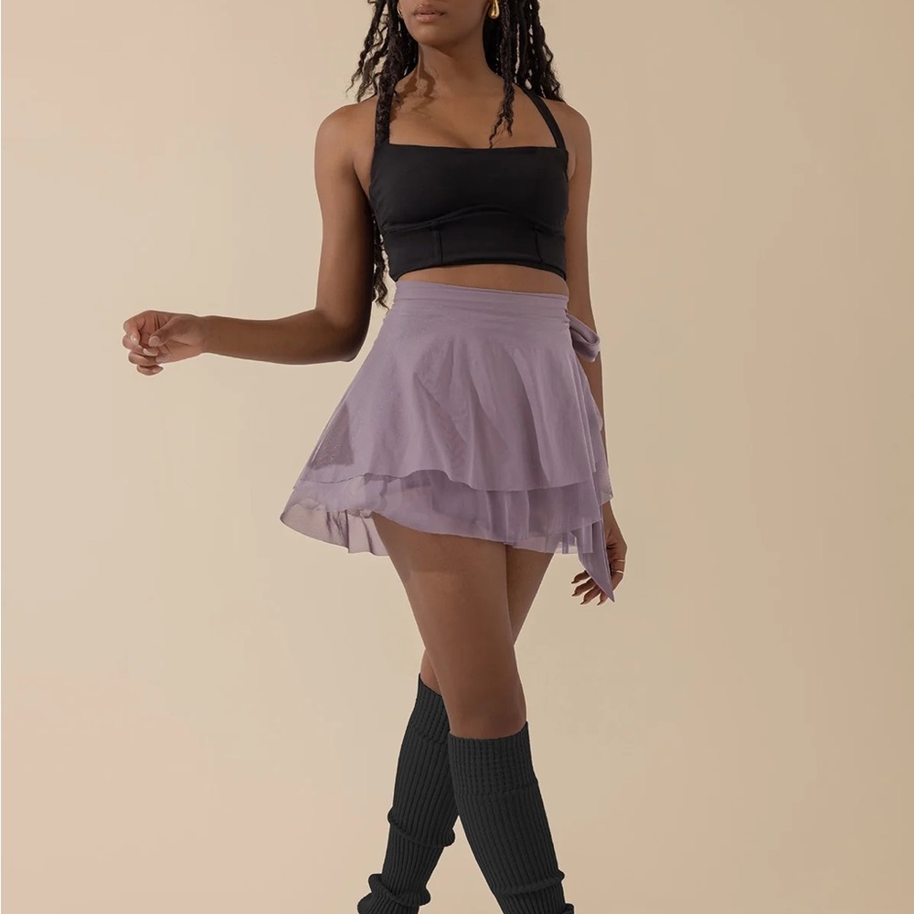 Popflex Juliet Wrap Skort - Blue Storm - Picture 2 of 4